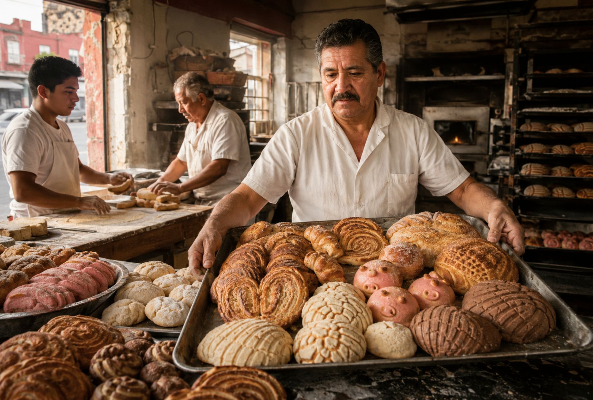 El proyecto documenta más de 2,400 variedades de pan mexicano.
