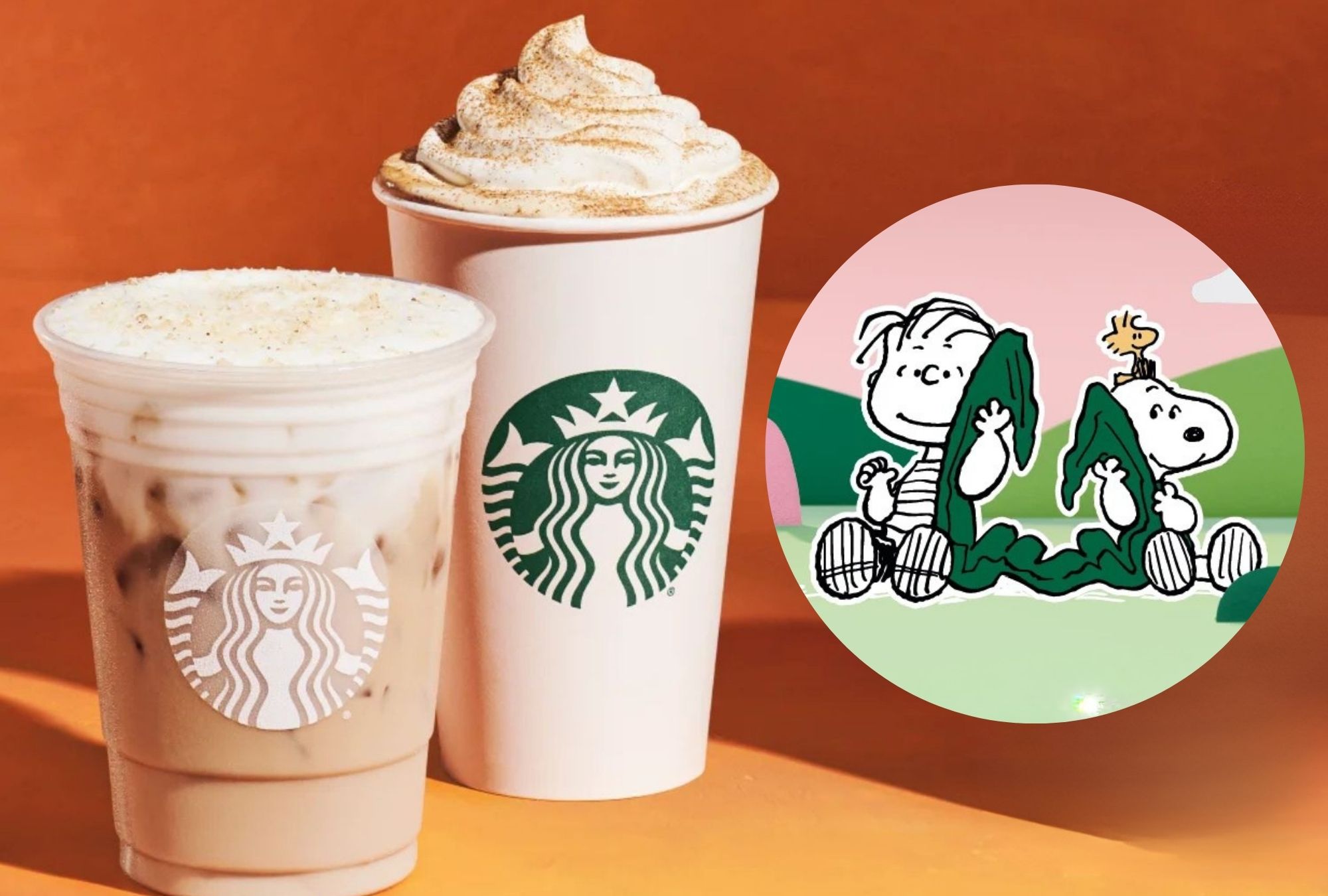 Starbucks traerá siete bebidas de otoño y una colección de Peanuts.