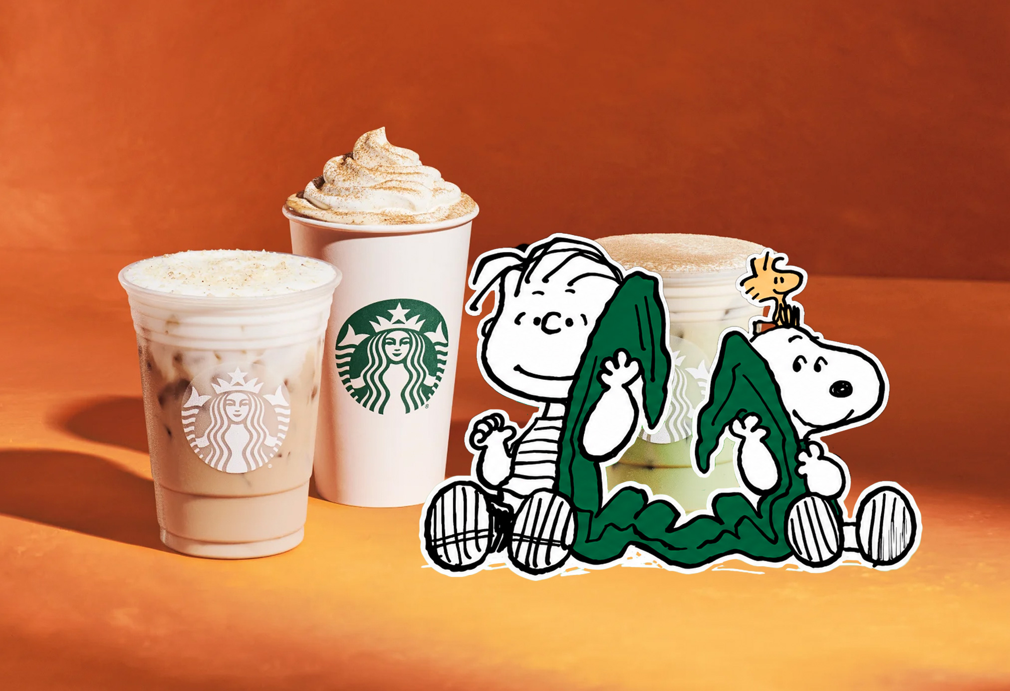 Starbucks traerá siete bebidas de otoño y una colección de Peanuts.