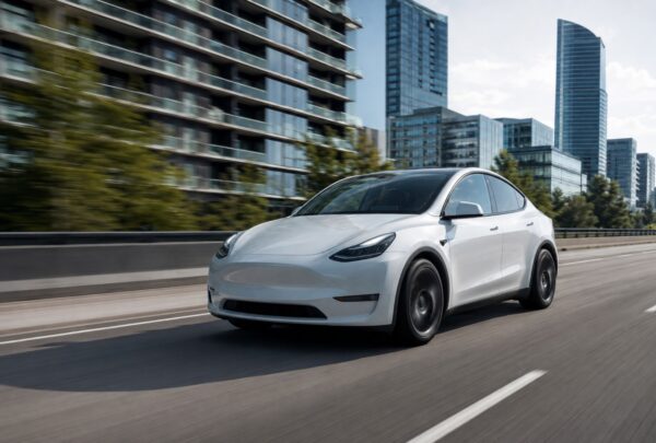 Probó un Tesla por primera vez y terminó dentro de un salón de belleza: ahora exige más de 10 mdd