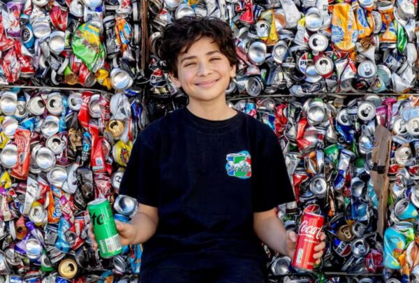 Dicen que Ryan Hulance de 13 años se hizo rico reciclando latas; la verdadera historia es todavía mejor