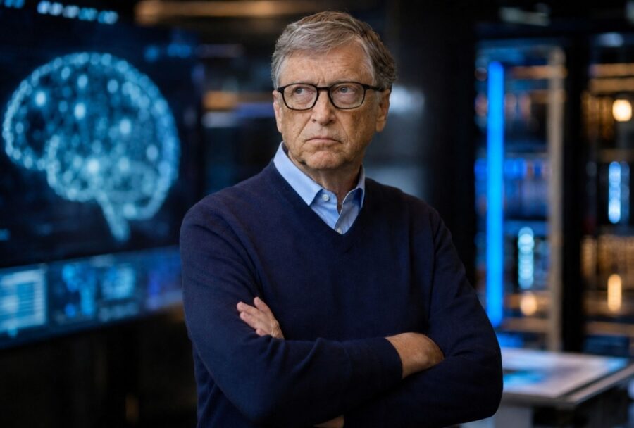 Bill Gates advierte que la transición hacia la inteligencia artificial podría producir fuertes cambios económicos y sociales.