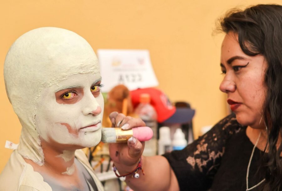 Los participantes tendrán alrededor de cinco horas para desarrollar una caracterización integral inspirada en La Catrina | Imagen: Cortesía