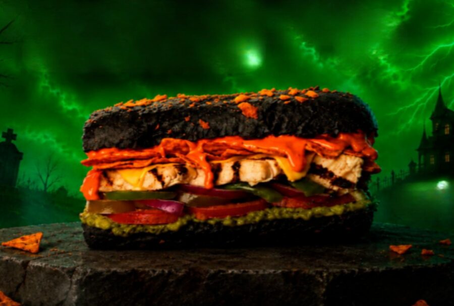 El pan de Subway ‘se disfrazó’ para Halloween y México es el primer mercado en probarlo