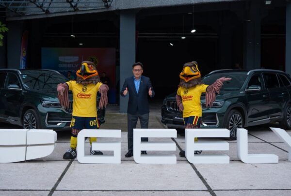 Club América recibe 15 autos de Geely como parte de su alianza comercial