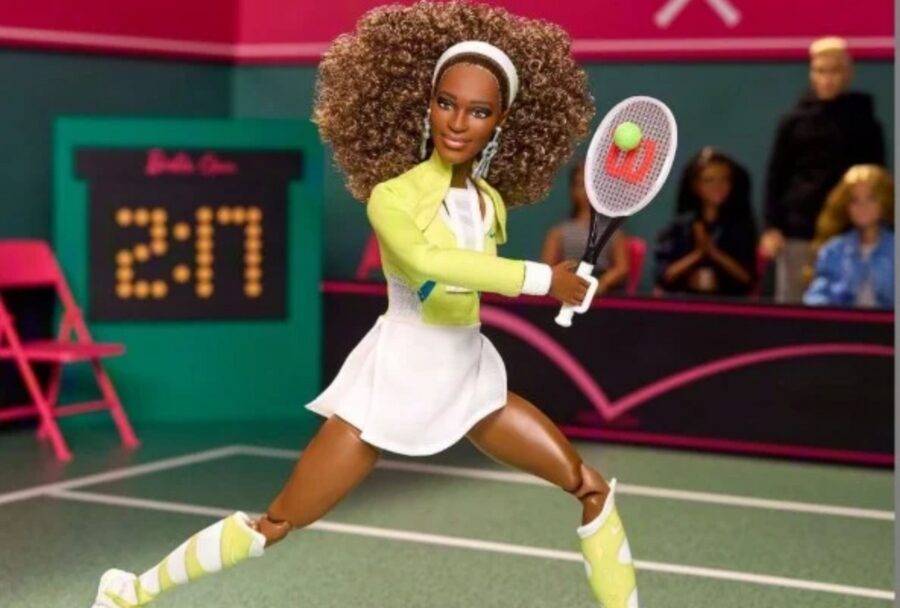 La Barbie Signature Serena Williams está inspirada en el uniforme que utilizó durante el Australian Open de 2005 | Imagen: Mattel