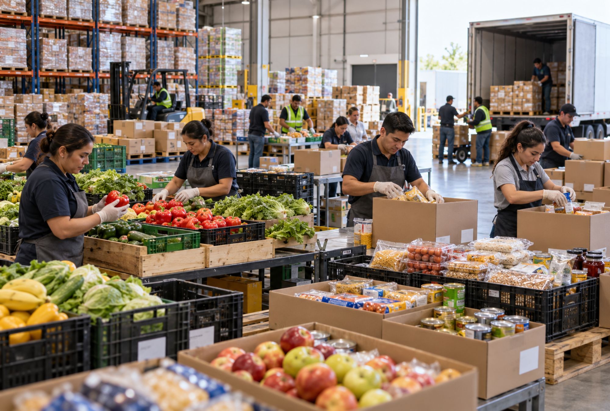 El rescate de alimentos puede integrarse a la operación antes de que un excedente se convierta en residuo.
