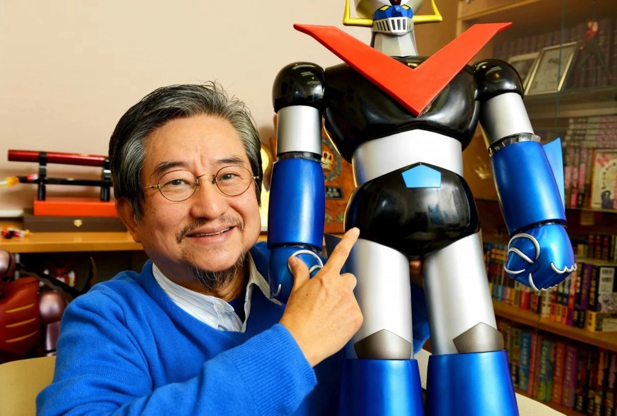 Go Nagai es el creador del legendario robot Mazinger Z.