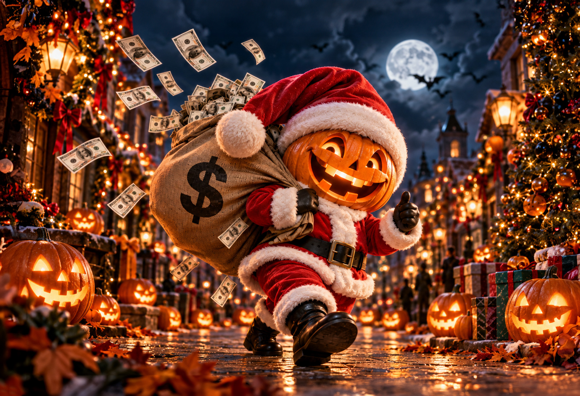 ¿Temporada navideña desde Halloween?
